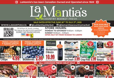 LaMantia's Flyer June 26 to July 2