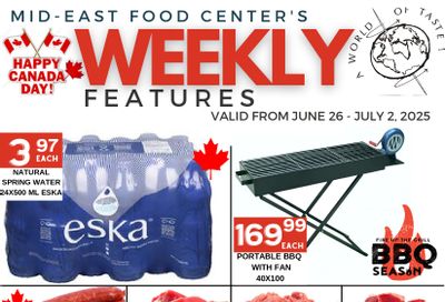 Mid-East Food Centre Flyer June 26 to July 2