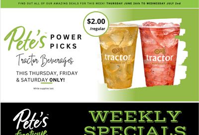 Pete's Fine Foods Flyer June 26 to July 2