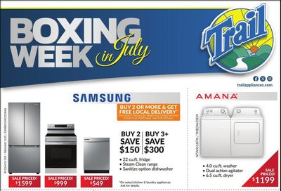 Trail Appliances (AB, SK) Flyer June 26 to July 2