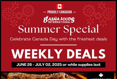 Basha Foods International Flyer June 26 to July 2