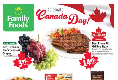 Family Foods Flyer June 26 to July 2 Family Foods Flyer June 26 to July 2