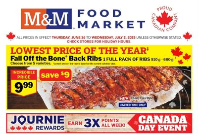 M&M Food Market (ON) Flyer June 26 to July 2
