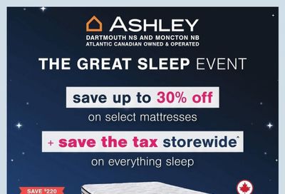 Ashley HomeStore (Atlantic) Flyer June 27 to July 13 Ashley HomeStore (Atlantic) Flyer June 27 to July 13