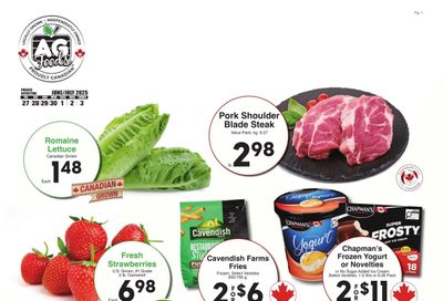 AG Foods Flyer June 27 to July 3
