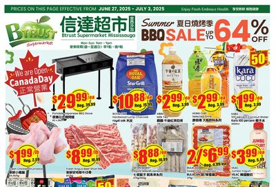 Btrust Supermarket (Mississauga) Flyer June 27 to July 3