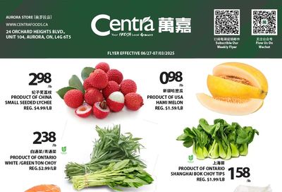 Centra Foods (Aurora) Flyer June 27 to July 3