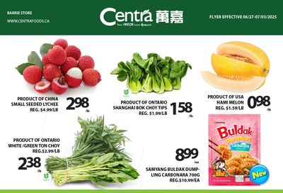 Centra Foods (Barrie) Flyer June 27 to July 3