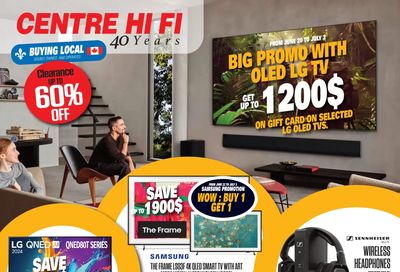 Centre Hi-Fi Flyer June 27 to July 3