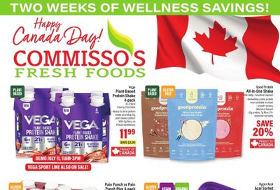 Commisso's Fresh Foods Wellness Flyer June 27 to July 10