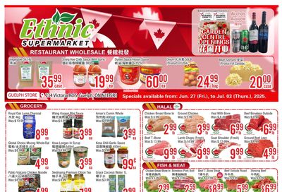 Ethnic Supermarket (Guelph) Flyer June 27 to July 3