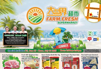 Farm Fresh Supermarket Flyer June 27 to July 3 Farm Fresh Supermarket Flyer June 27 to July 3
