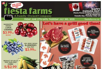 Fiesta Farms Flyer June 27 to July 3 Fiesta Farms Flyer June 27 to July 3