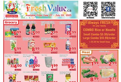 Fresh Value (Etobicoke) Flyer June 27 to July 3 Fresh Value (Etobicoke) Flyer June 27 to July 3
