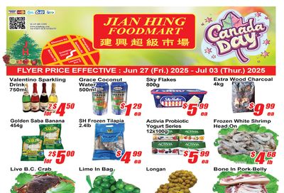 Jian Hing Foodmart (Scarborough) Flyer June 27 to July 3