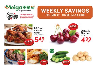 Meiga Supermarket Flyer June 27 to July 3
