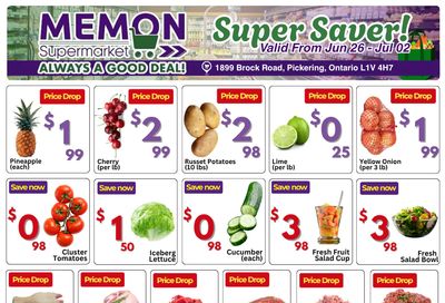 Memon Supermarket Flyer June 26 to July 2