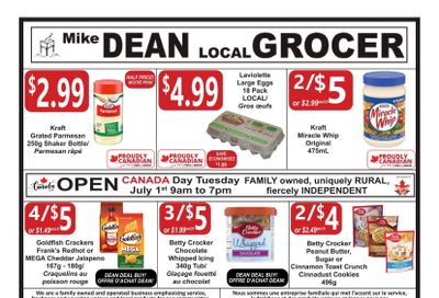 Mike Dean Local Grocer Flyer June 27 to July 3