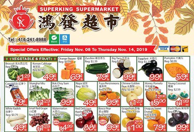 Superking Supermarket (North York) Flyer November 8 to 14
