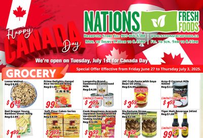 Nations Fresh Foods (Brampton) Flyer June 27 to July 3