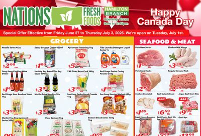 Nations Fresh Foods (Hamilton) Flyer June 27 to July 3