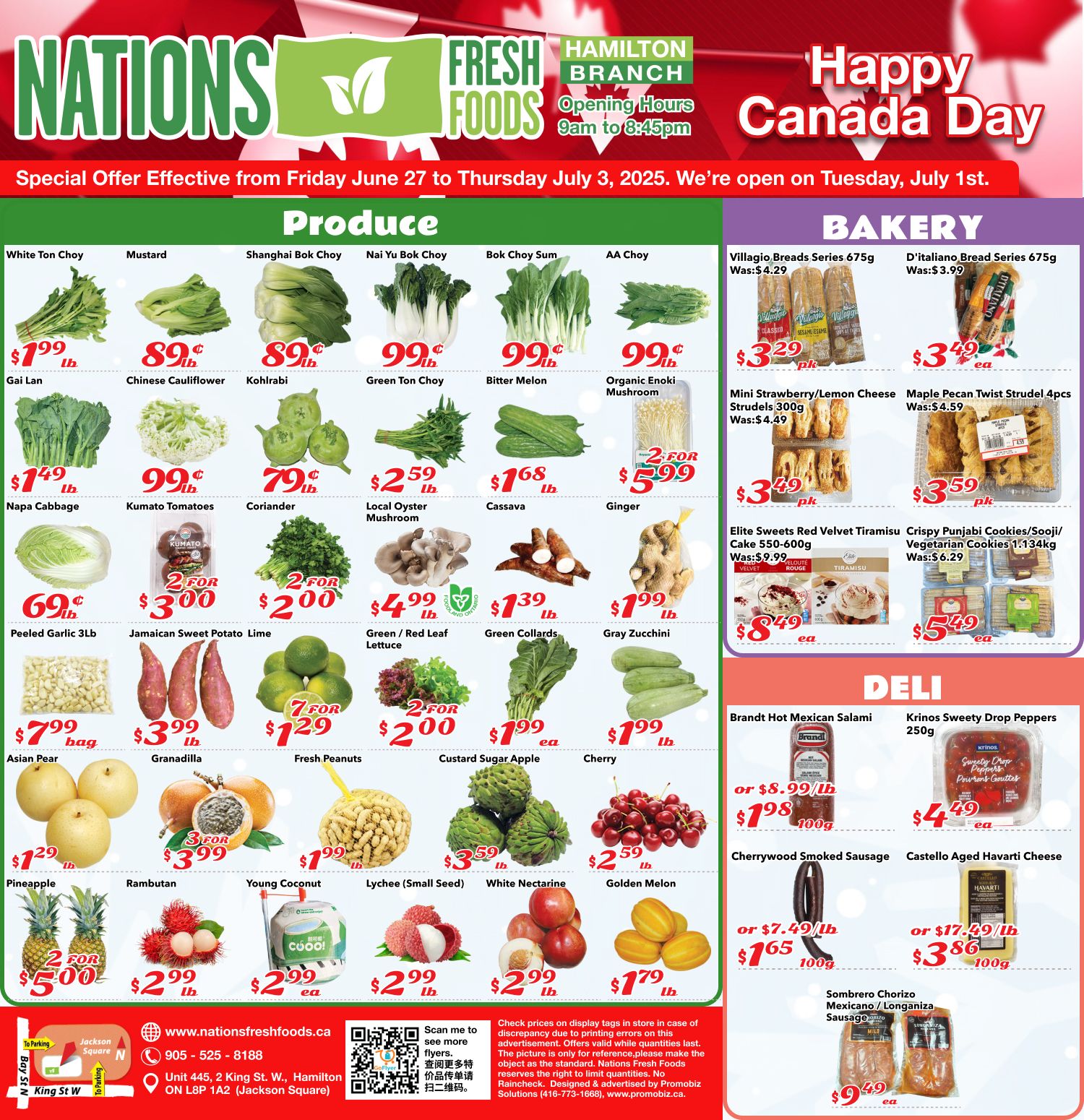 Nations Fresh Foods (Hamilton) Flyer June 27 to July 3