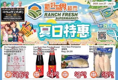 Ranch Fresh Supermarket Flyer June 27 to July 3