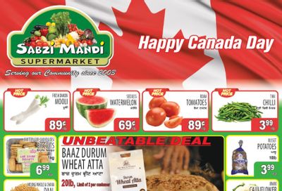 Sabzi Mandi Supermarket (Kelowna) Flyer June 27 to July 2