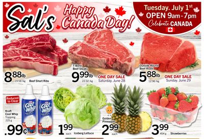 Sal's Grocery Flyer June 27 to July 3