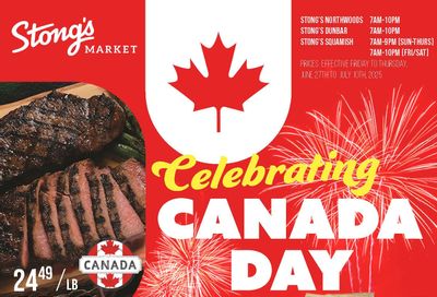 Stong's Market Flyer June 27 to July 10