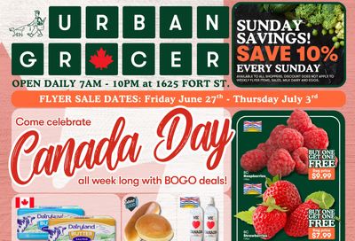 Urban Grocer Flyer June 27 to July 3