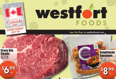 Westfort Foods Flyer June 27 to July 3