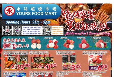 Yours Food Mart Flyer June 27 to July 3