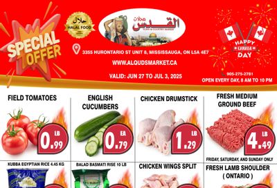 Al-Quds Supermarket Flyer June 27 to July 3
