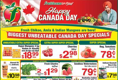 Fruiticana (Kelowna) Flyer June 27 to July 3 Fruiticana (Kelowna) Flyer June 27 to July 3