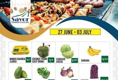 Savor Supermarket Flyer June 27 to July 3 Savor Supermarket Flyer June 27 to July 3
