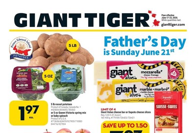 Giant Tiger (Atlantic) Flyer June 17 to 23