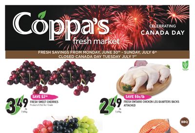 Coppa's Fresh Market Flyer June 30 to July 6