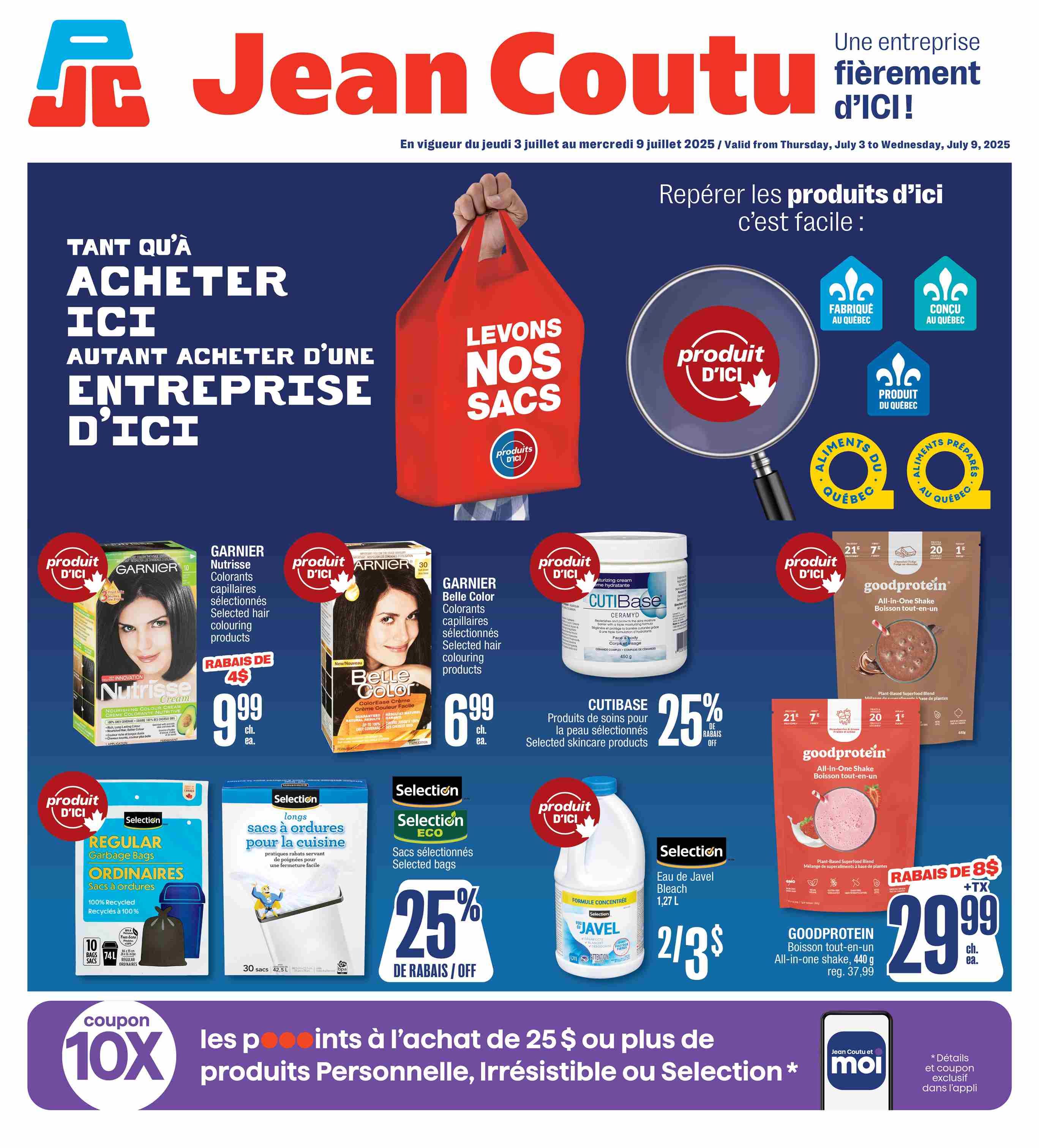 Jean Coutu Extra Flyer July 3 to 9
