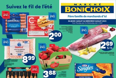 Marche Bonichoix Flyer July 3 to 9