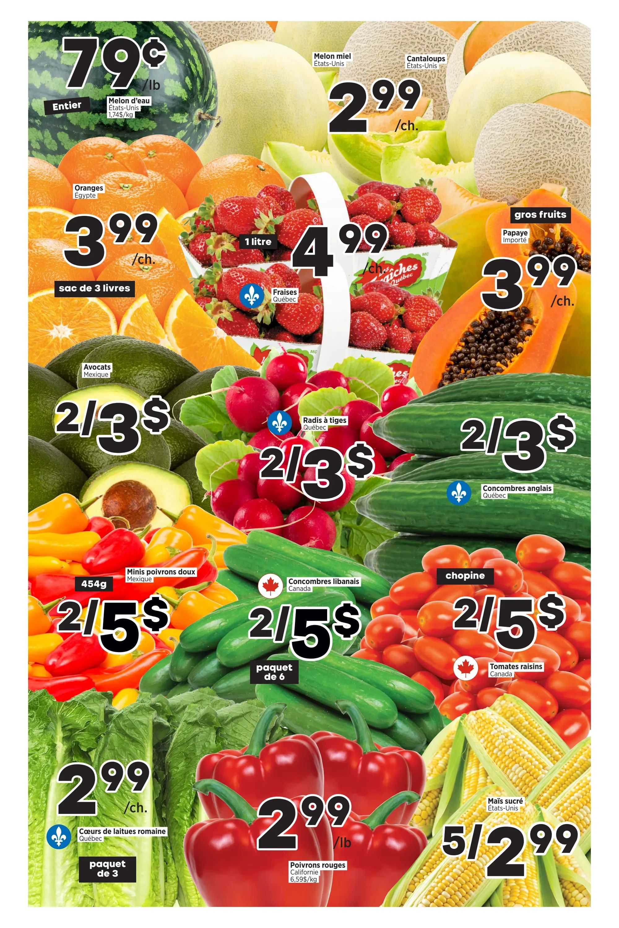 Val-Mont Flyer July 3 to 9