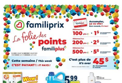 Familiprix Flyer July 3 to 9