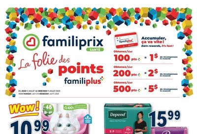 Familiprix Health Flyer July 3 to 9