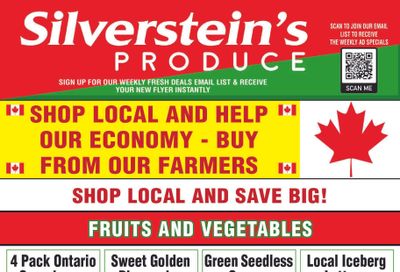 Silverstein's Produce Flyer July 1 to 5