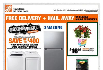 Home Depot (BC) Flyer July 3 to 16