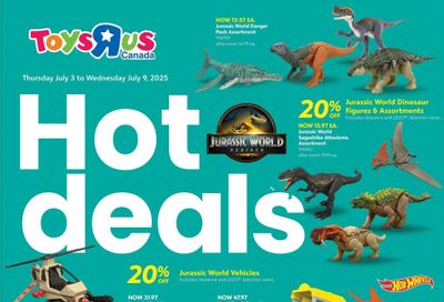 Toys R Us Flyer July 3 to 9