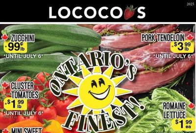 Lococo's Flyer July 1 to 6