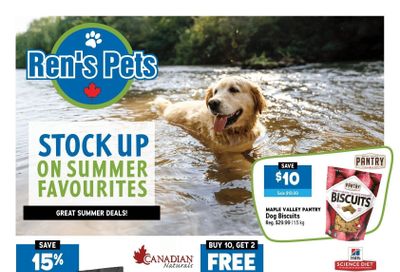 Ren's Pets Flyer July 1 to 31 Ren's Pets Flyer July 1 to 31