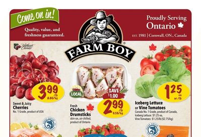 Farm Boy Flyer July 3 to 9