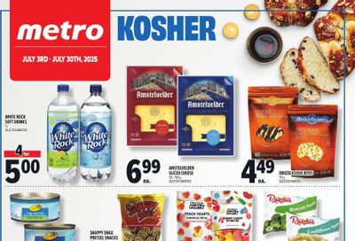 Metro (ON) Kosher Flyer July 3 to 30